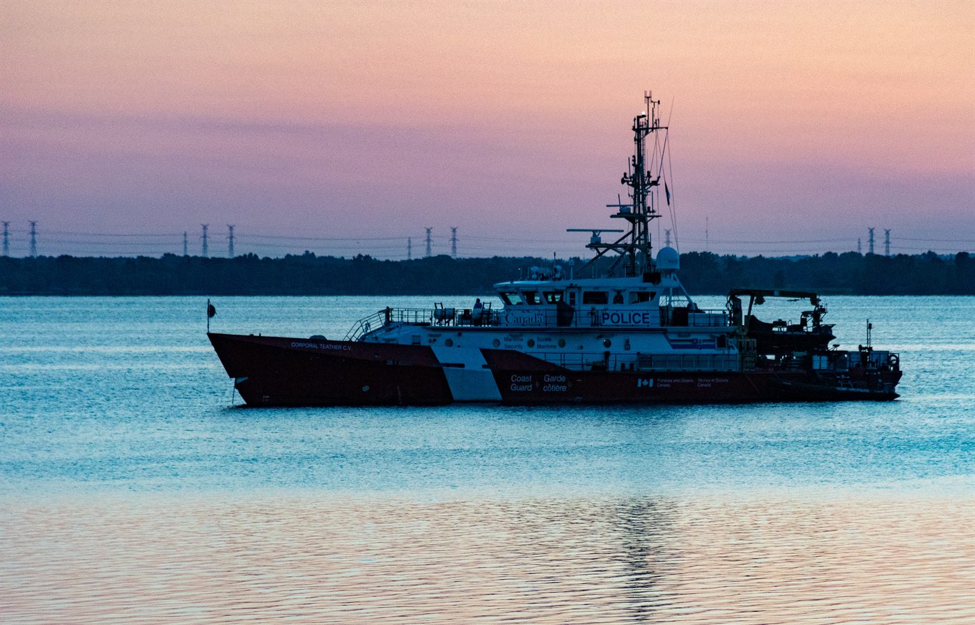 canada police boat